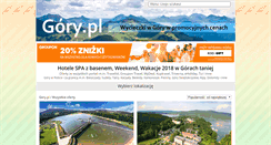 Desktop Screenshot of gory.pl